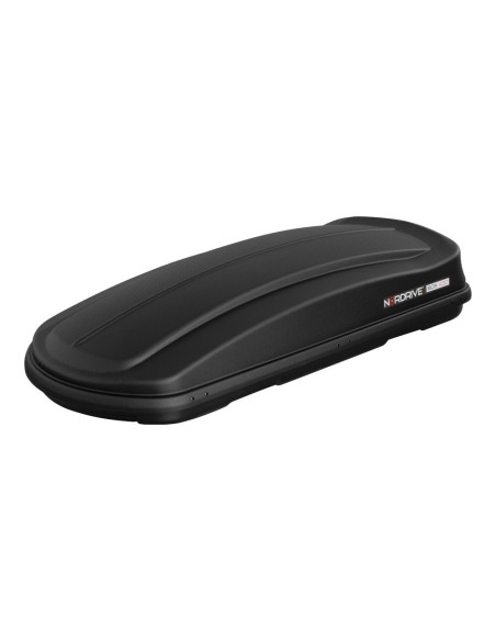 Box Auto Portatutto Portapacchi Nordrive in ABS 430 litri Nero Goffrato