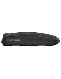 Box Auto Portatutto Portapacchi Nordrive in ABS 430 litri Nero Goffrato 2