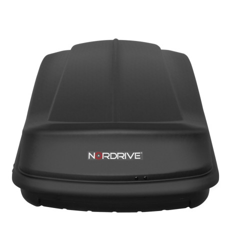 Box Auto Portatutto Portapacchi Nordrive in ABS 430 litri Nero Goffrato