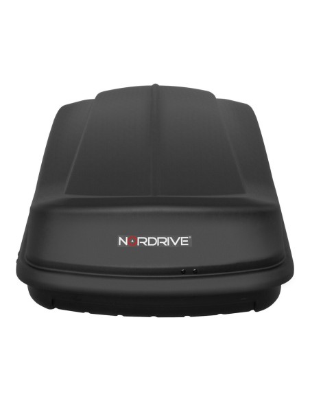 Box Auto Portatutto Portapacchi Nordrive in ABS 430 litri Nero Goffrato