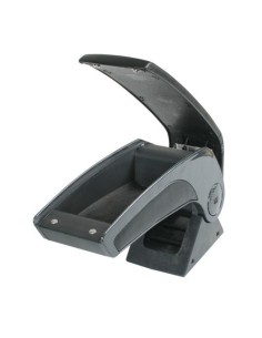 Bracciolo portaoggetti auto universale carbon 