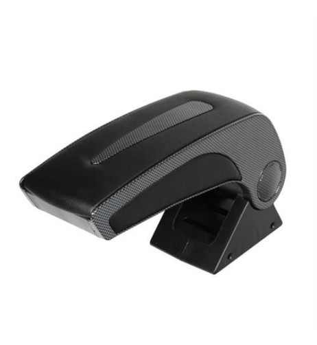 Bracciolo portaoggetti auto universale carbon 