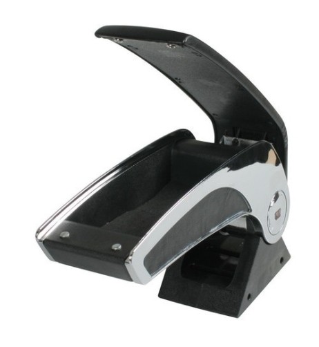 Bracciolo portaoggetti auto universale cromo