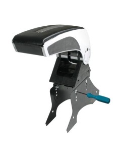 Bracciolo portaoggetti auto universale cromo 2