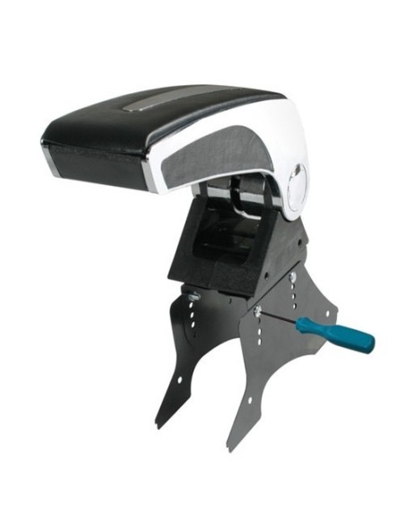 Bracciolo portaoggetti auto universale cromo