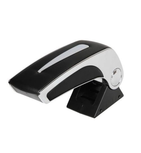 Bracciolo portaoggetti auto universale cromo