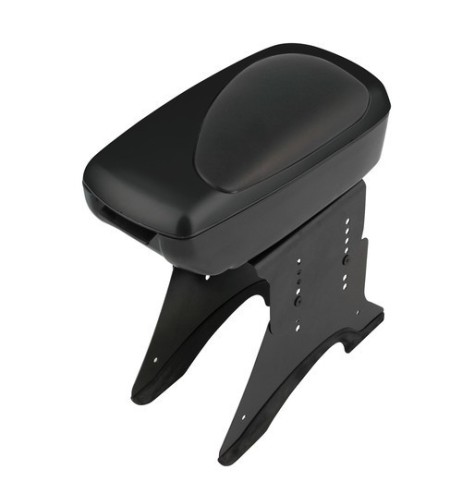 Bracciolo portaoggetti auto universale imbottitura similpelle Nero tg L