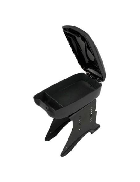 Bracciolo portaoggetti auto universale imbottitura similpelle Nero tg S