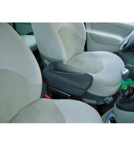 Bracciolo portaoggetti auto universale imbottitura similpelle Nero tg S