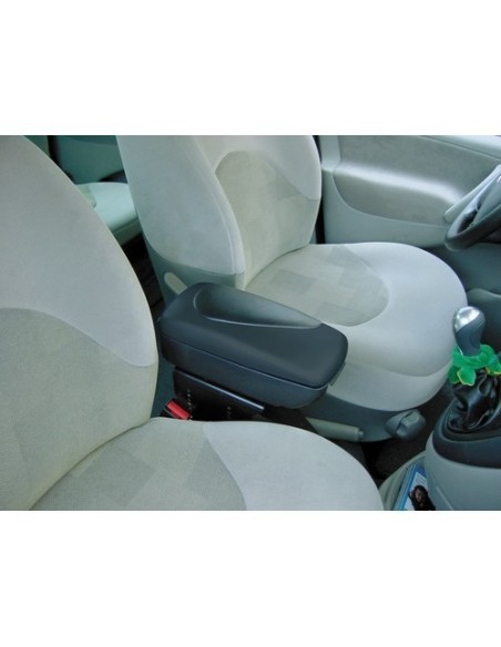 Bracciolo portaoggetti auto universale imbottitura similpelle Nero tg S