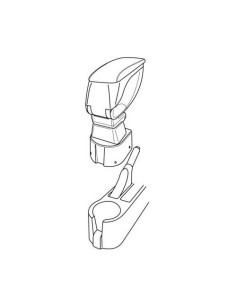 Bracciolo portaoggetti sportivo attacco Hyundai Getz 2005 2009 2