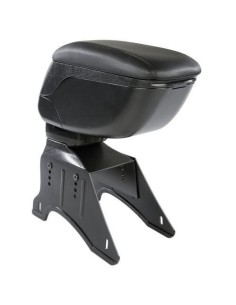 Bracciolo universale Classic doppio sistema di fissaggio con USB nero