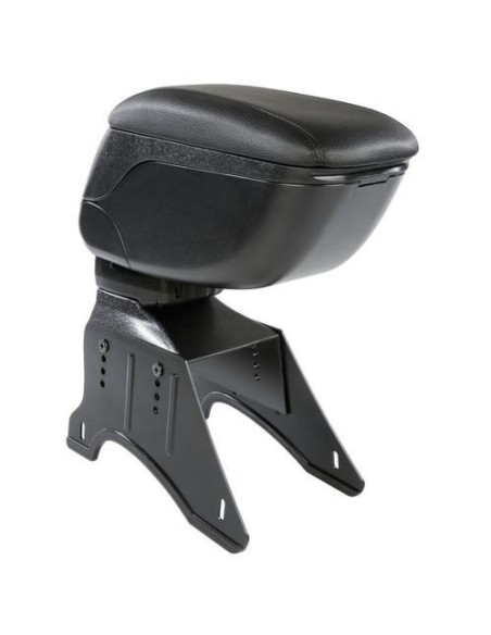 Bracciolo universale Classic doppio sistema di fissaggio con USB nero