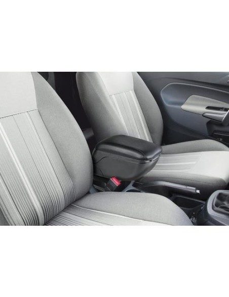 Bracciolo universale Classic doppio sistema di fissaggio con USB nero