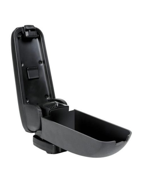 Bracciolo universale Compact doppio sistema di fissaggio con USB nero