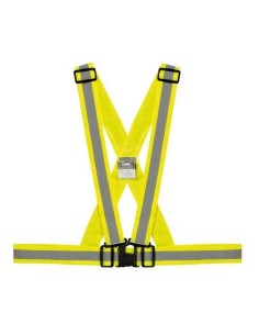 Bretelle catarifrangenti certificate taglia unica Giallo