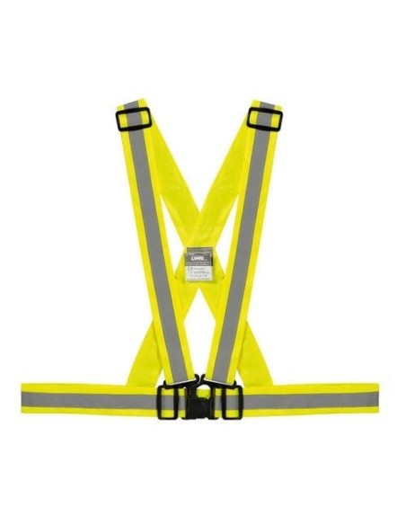 Bretelle catarifrangenti certificate taglia unica Giallo