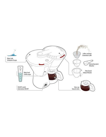 Caffettiera Arabica camion accendisigari 24V 300W