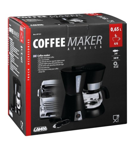 Caffettiera Arabica camion accendisigari 24V 300W