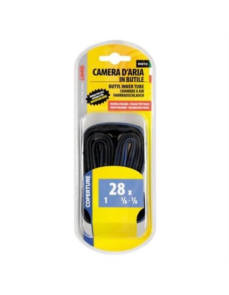 Camera d aria bici in butile Valvola Italia 28x 1 3 8 5 8