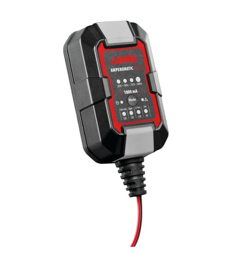 Caricabatteria mantenitore intelligente moto 6 12V 1A