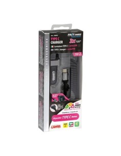 Caricabatteria Usb type C 1 porta Usb Fast Charge 3000 mA 12 24V 2