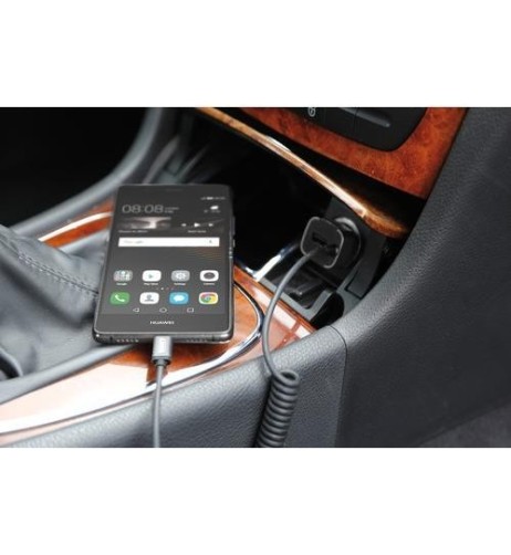 Caricabatteria Usb type C 1 porta Usb Fast Charge 3000 mA 12 24V