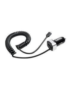 Caricatore Micro USB con presa USB extra 2400 mA 12 24V