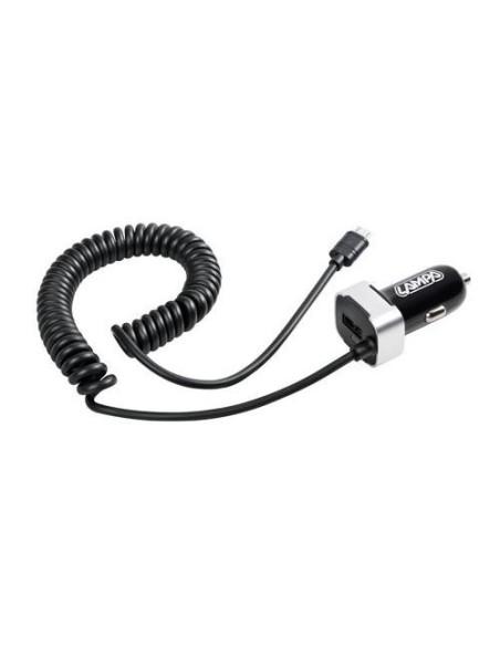 Caricatore Micro USB con presa USB extra 2400 mA 12 24V