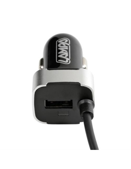Caricatore Micro USB con presa USB extra 2400 mA 12 24V