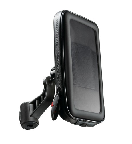 Case porta telefono universale con attacco specchietto o parabrezza scooter