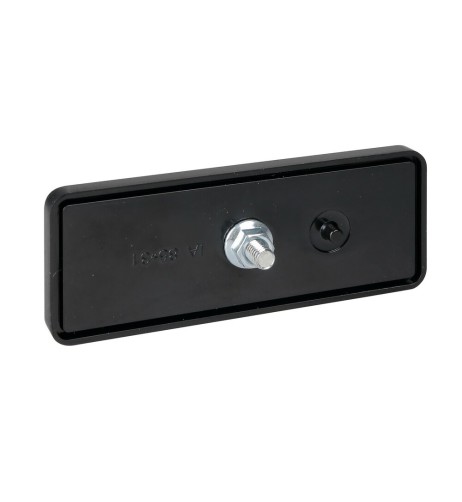 Catarifrangente posteriore con vite 90x35mm omologato Rosso