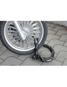 Catena antifurto Taipan in acciaio con protezione antiscasso 90cm 2