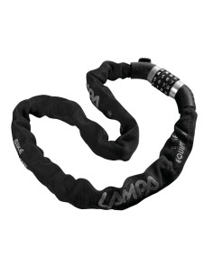 Catena moto scooter antifurto a sezione quadra con combinazione
