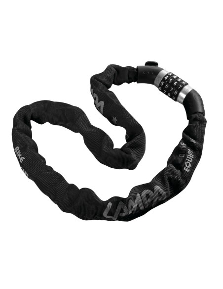 Catena moto scooter antifurto a sezione quadra con combinazione