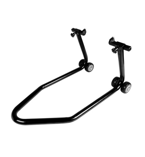 Cavalletto anteriore regolabile per moto