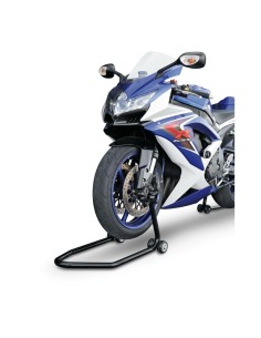 Cavalletto anteriore regolabile per moto 2