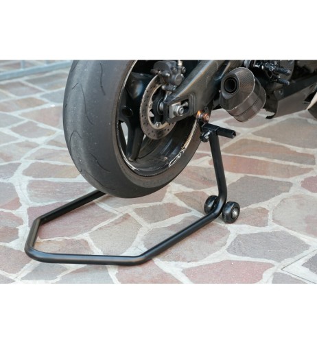 Cavalletto posteriore Moto con cursori a forcella