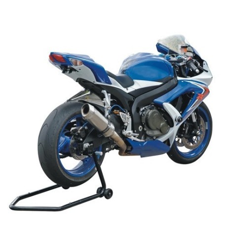 Cavalletto scomponibile sollevamento moto posteriore