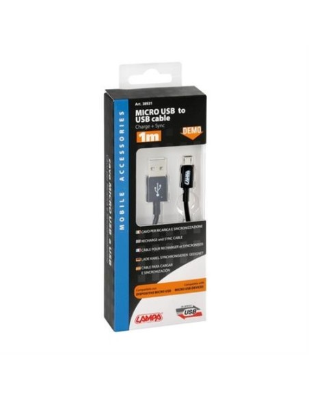 Cavo 100cm USB Micro USB solo per ricarica