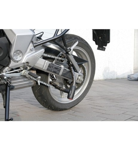 Cavo antifurto moto scooter 120cm in acciaio plastificato