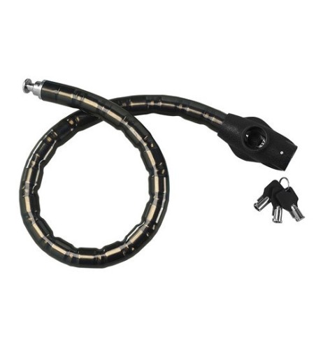Cavo antifurto moto scooter 80cm in acciaio plastificato
