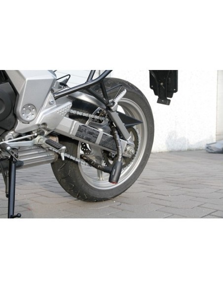 Cavo antifurto moto scooter 80cm in acciaio plastificato