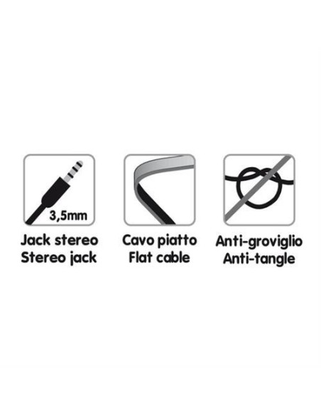 Cavo Aux Aux 120 cm con jack stereo da 3 5 mm