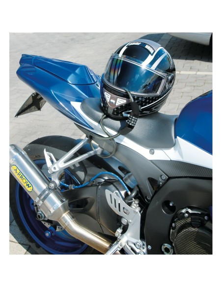 Cavo cavetto antifurto moto scooter casco con combinazione 4 cifre