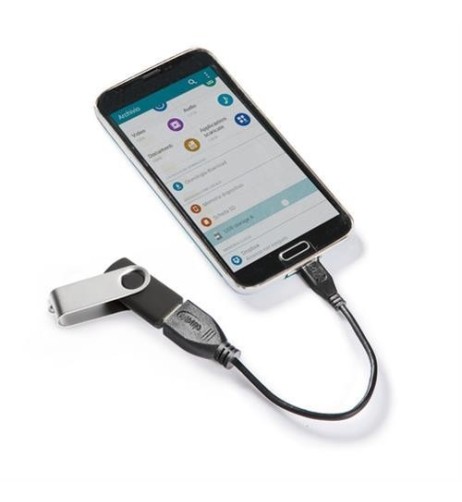 Cavo USB OTG micro usb collegamento periferiche esterne