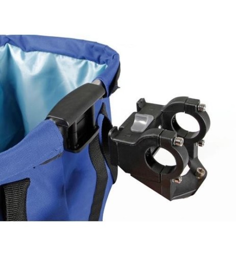 Cestino borsa anteriore in tessuto impermeabile per bici 14L