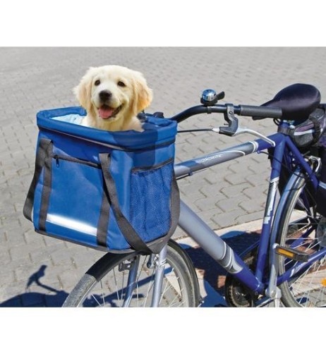 Cestino borsa anteriore in tessuto impermeabile per bici 14L
