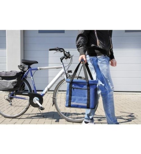 Cestino borsa anteriore in tessuto impermeabile per bici 14L