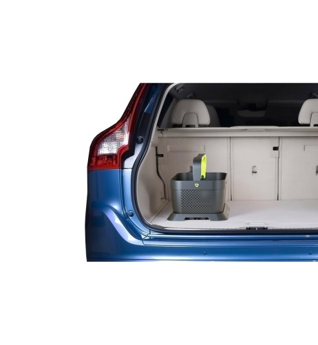 Cestino per auto con base di alloggiamento Rati